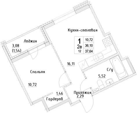 Планировка квартиры