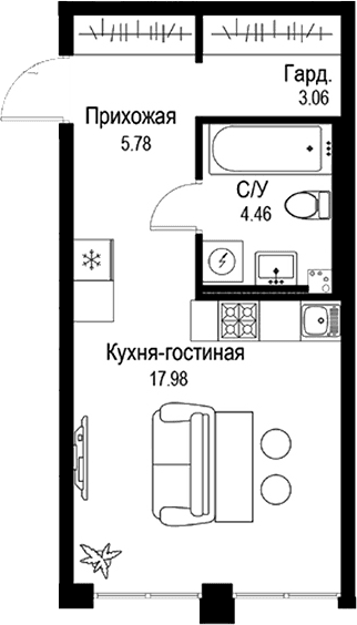 Планировка квартиры