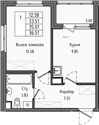 Планировка квартиры