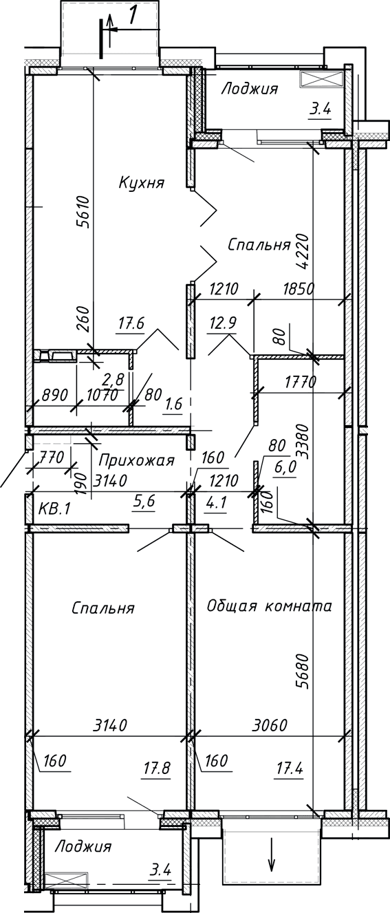 Планировка квартиры