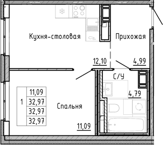 Планировка квартиры