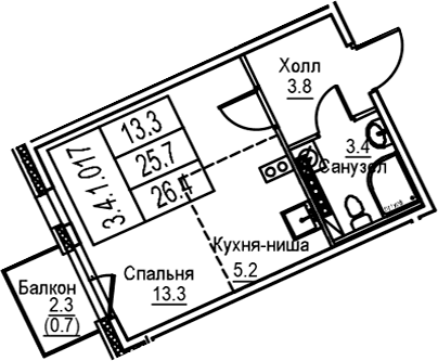Планировка квартиры