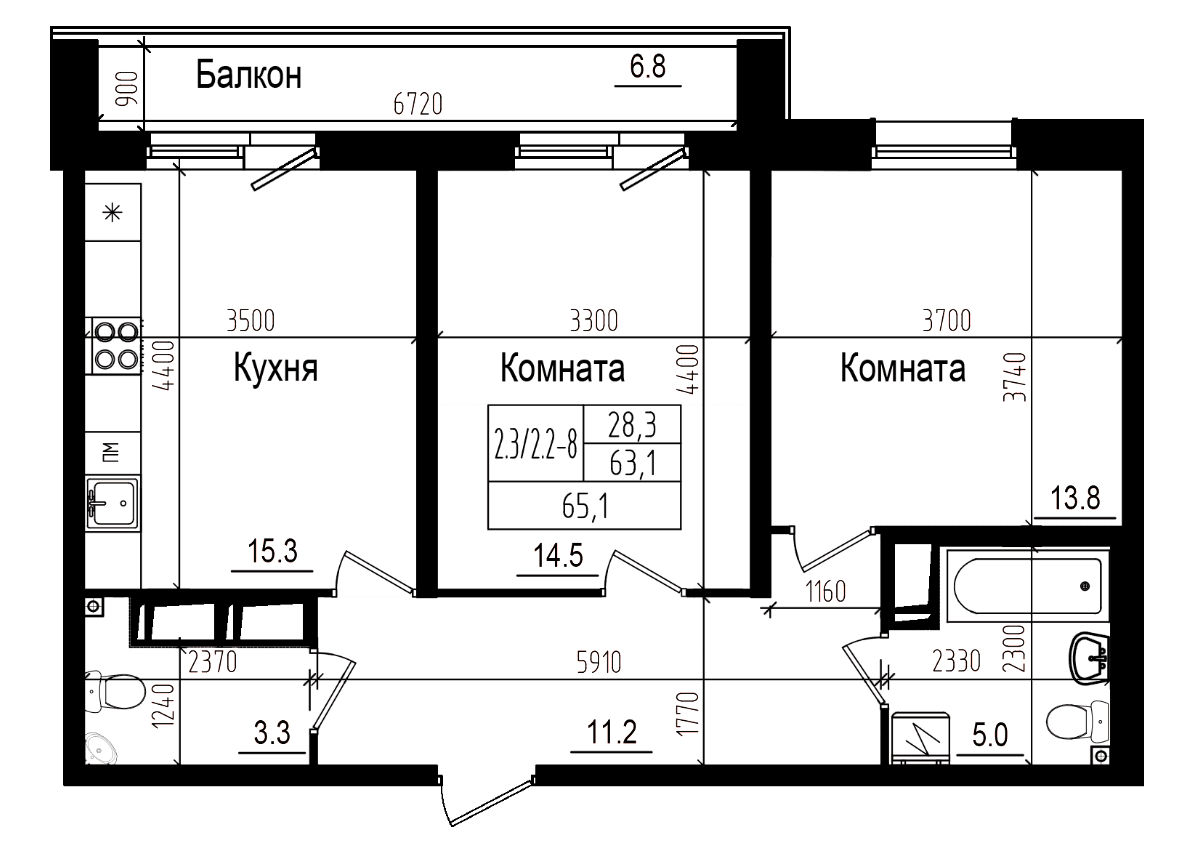 Планировка квартиры