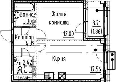 Планировка квартиры
