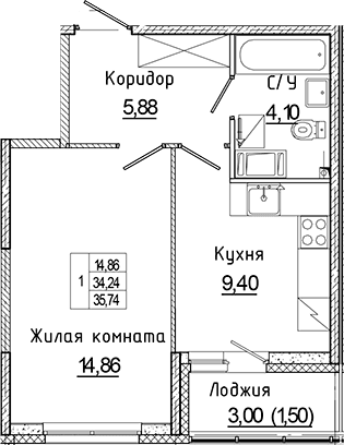 Планировка квартиры