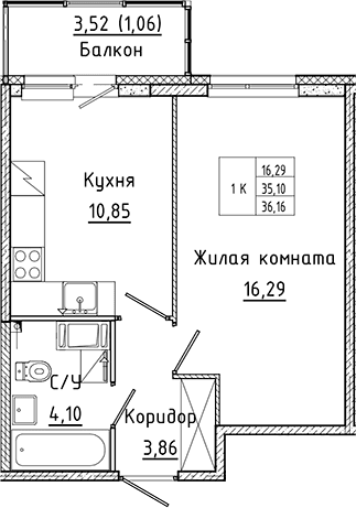 Планировка квартиры