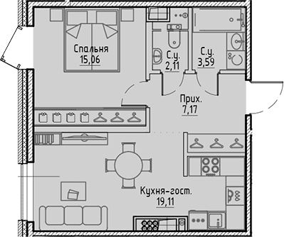 Планировка квартиры