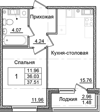 Планировка квартиры