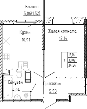 Планировка квартиры