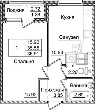 Планировка квартиры
