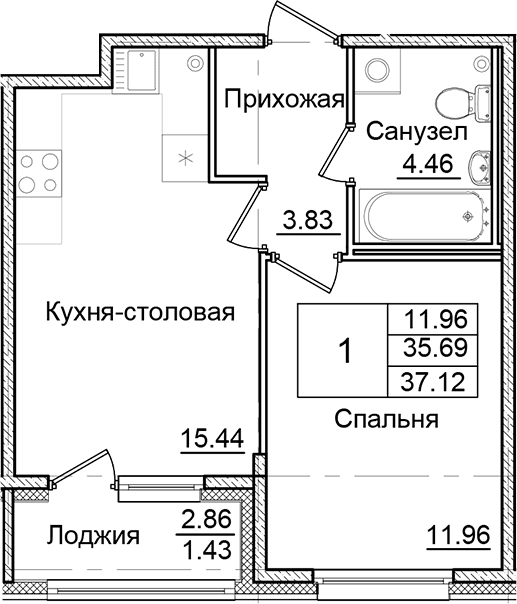 Планировка квартиры