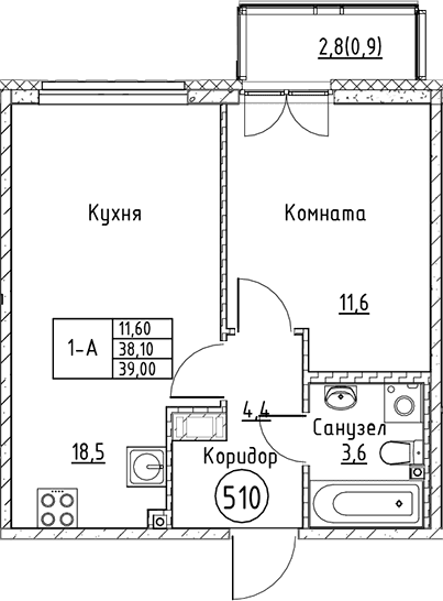 Планировка квартиры