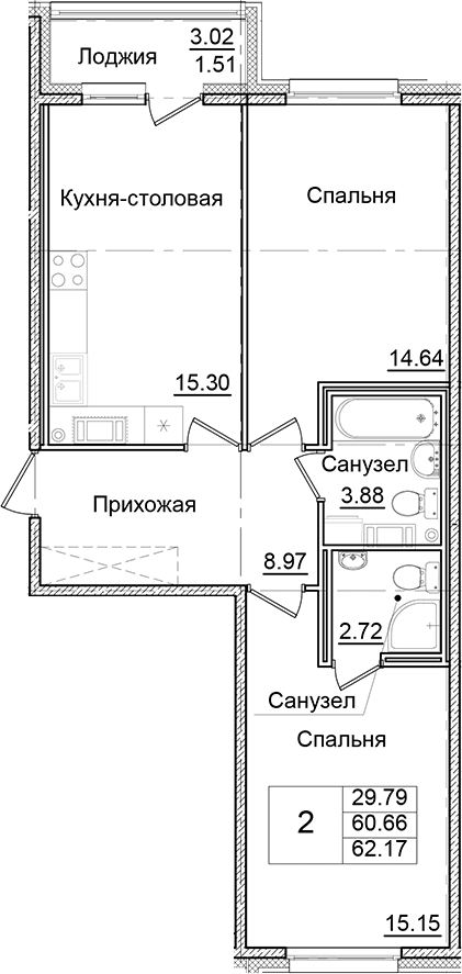 Планировка квартиры