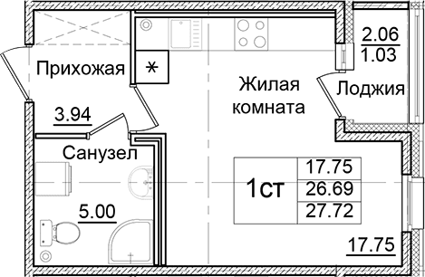 Планировка квартиры