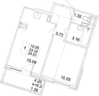 Планировка квартиры