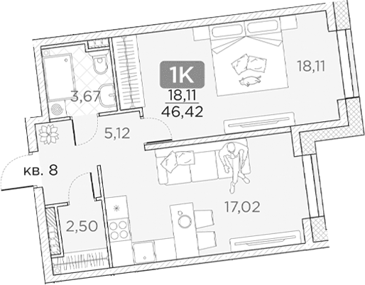 Планировка квартиры