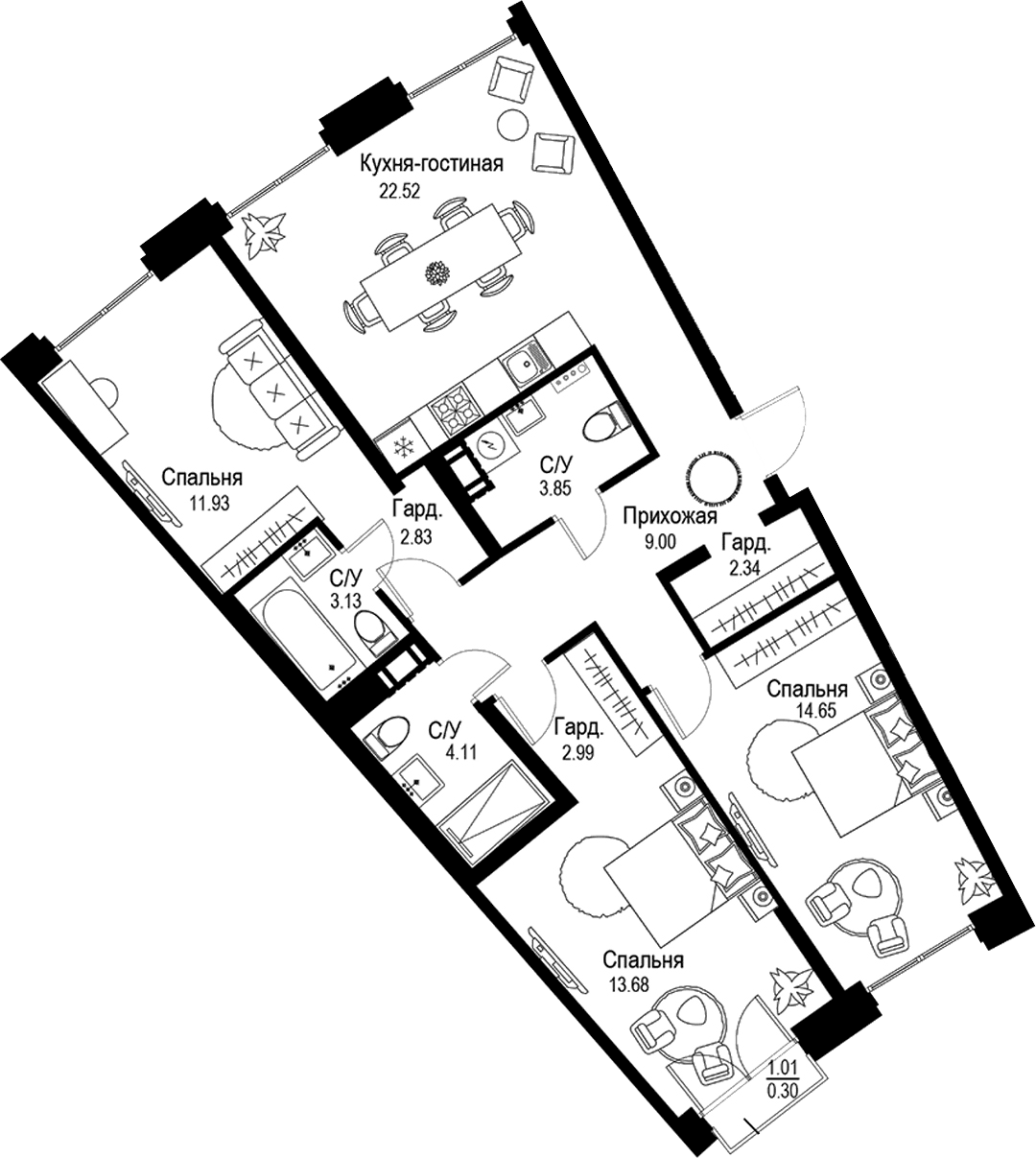 Планировка квартиры