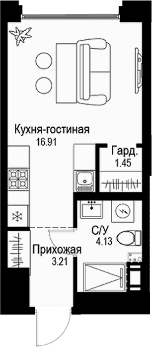Планировка квартиры