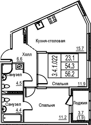 Планировка квартиры