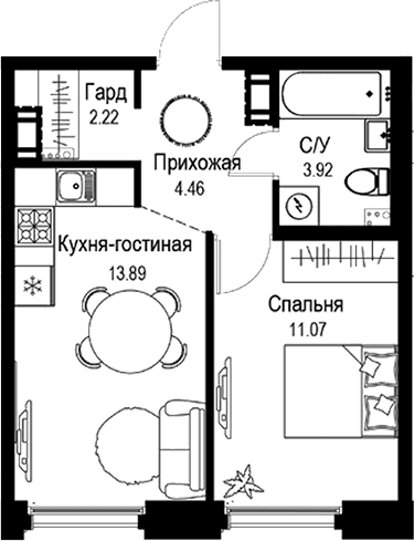 Планировка квартиры