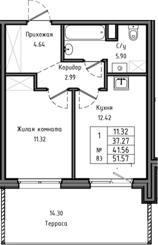 Планировка квартиры