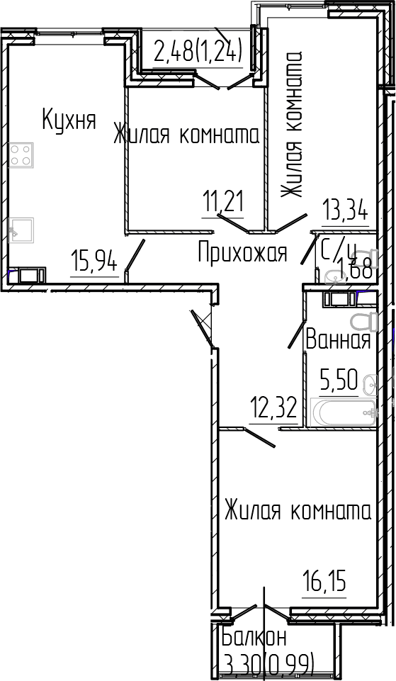 Планировка квартиры