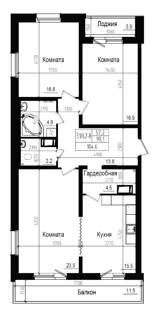 Планировка квартиры
