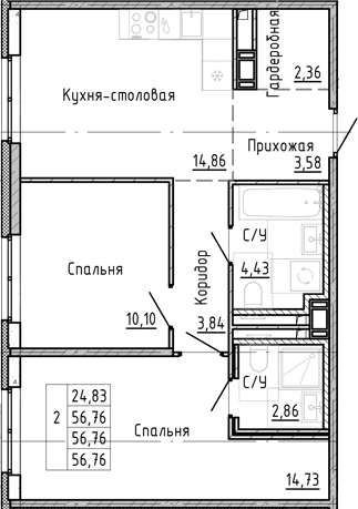 Планировка квартиры