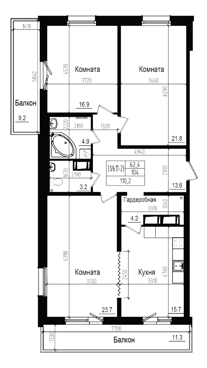 Планировка квартиры
