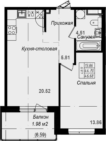 Планировка квартиры