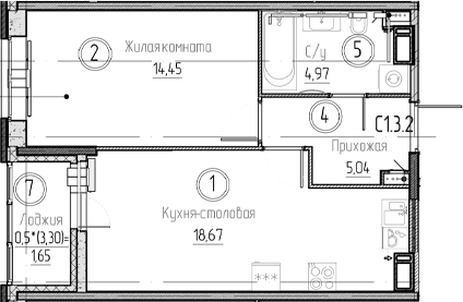 Планировка квартиры