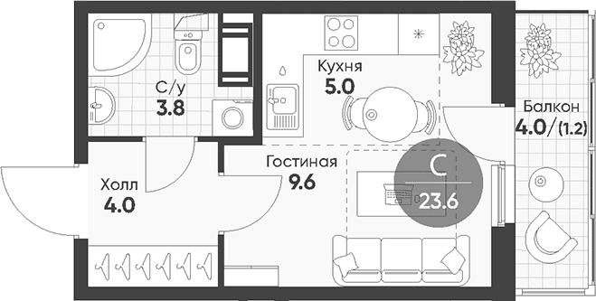 Планировка квартиры