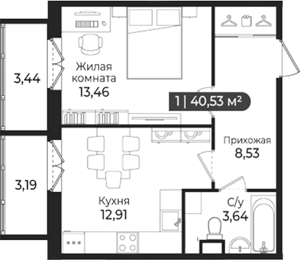 Планировка квартиры