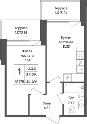 Планировка квартиры