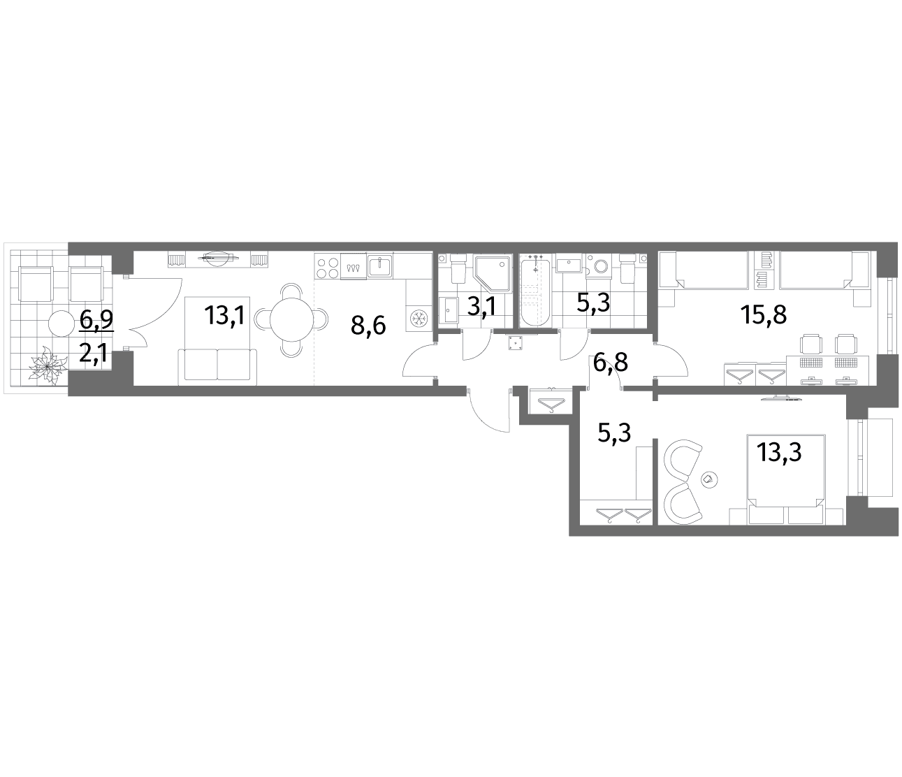 Планировка квартиры