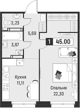 Планировка квартиры