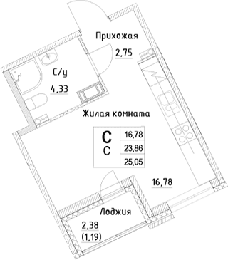 Планировка квартиры
