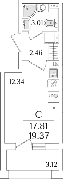 Планировка квартиры