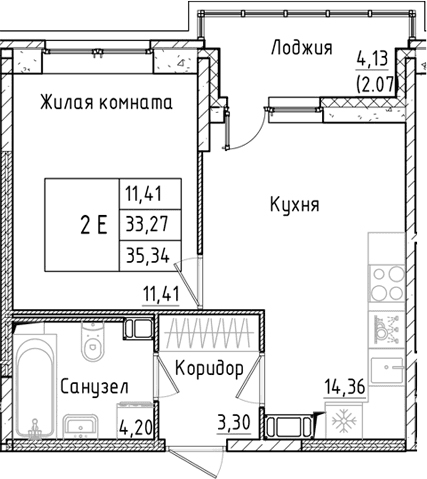 Планировка квартиры