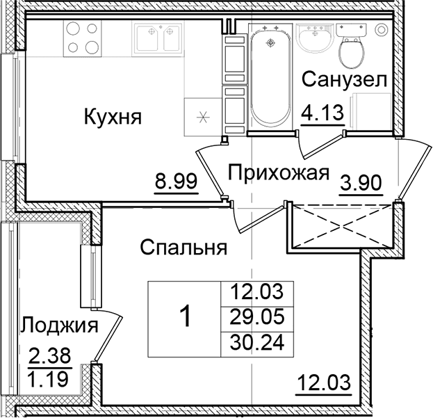 Планировка квартиры