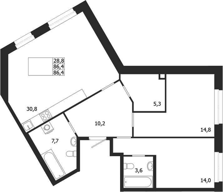 Планировка квартиры