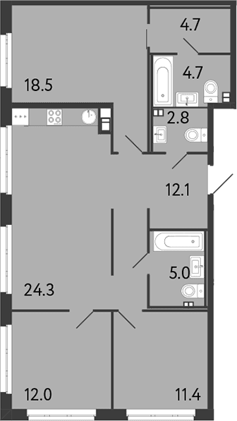Планировка квартиры