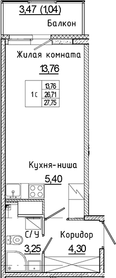 Планировка квартиры
