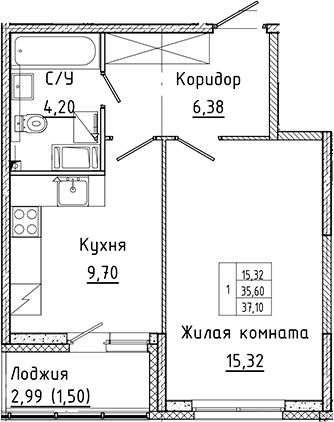 Планировка квартиры