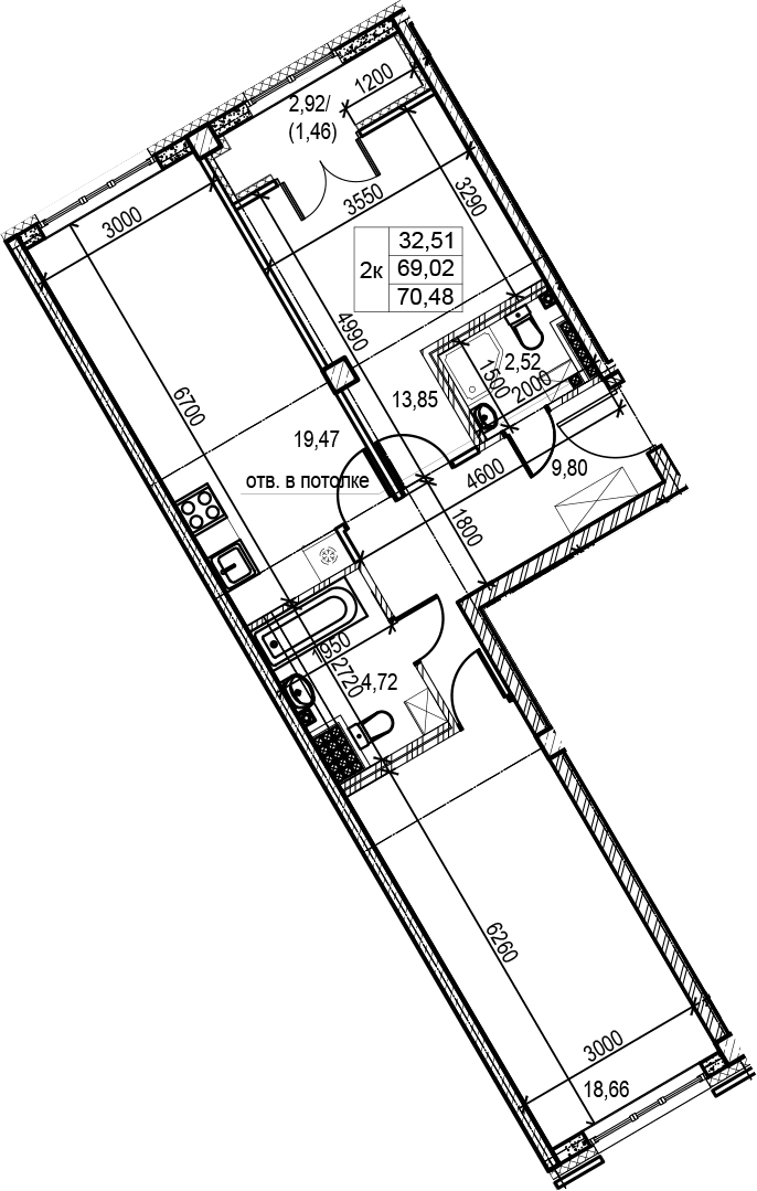 Планировка квартиры