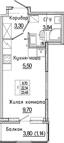 Планировка квартиры