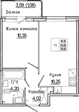 Планировка квартиры