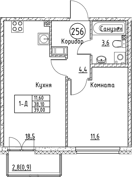 Планировка квартиры