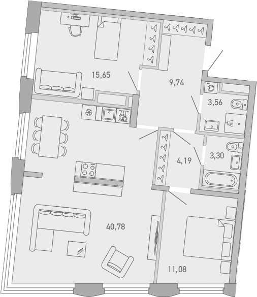 Планировка квартиры