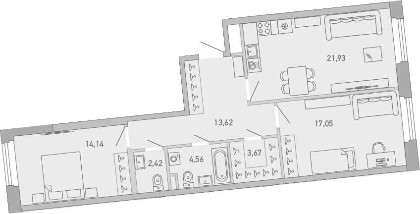Планировка квартиры